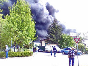 Incendio alla De Longhi