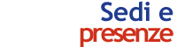 Sedi e presenze